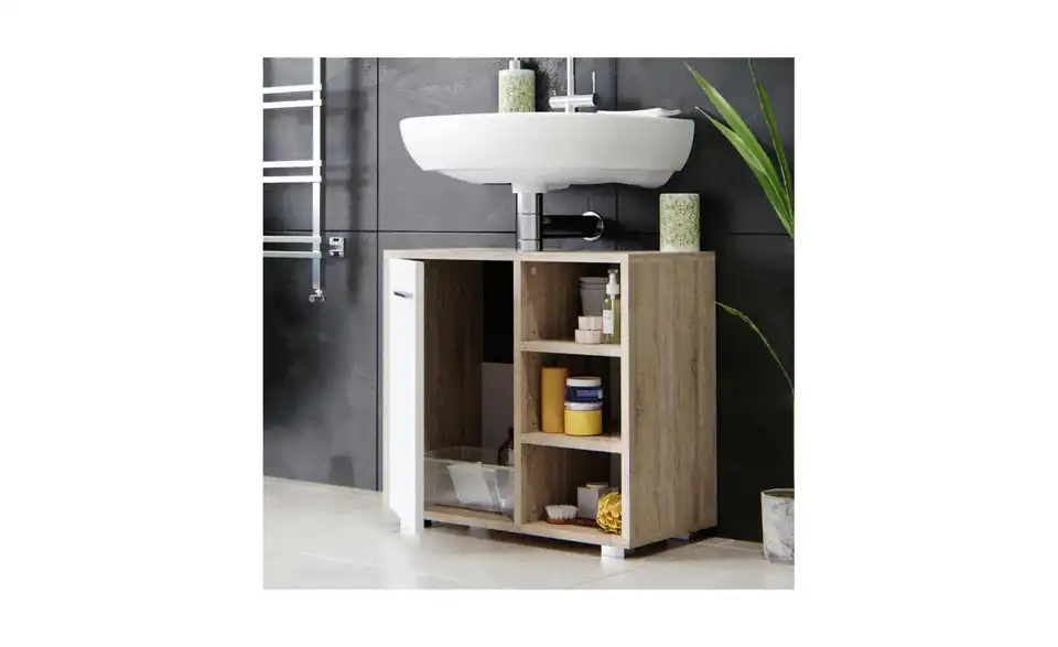 Waschbeckenunterschrank, Detailansicht