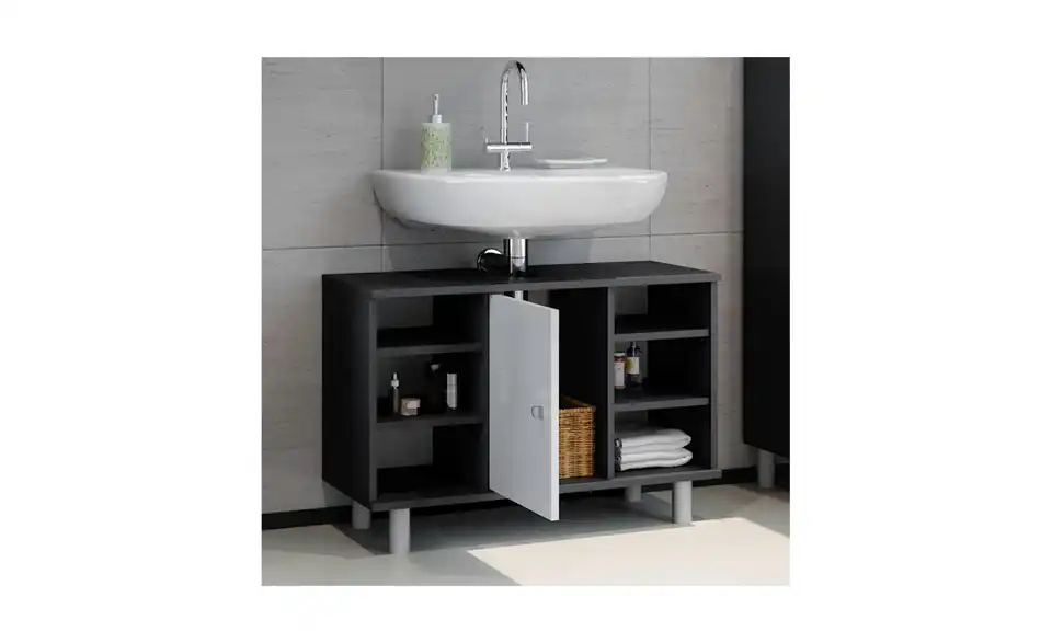 Waschbeckenunterschrank, Detailansicht