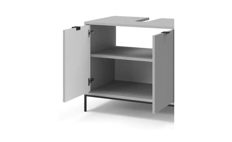 Waschbeckenunterschrank, Detailansicht