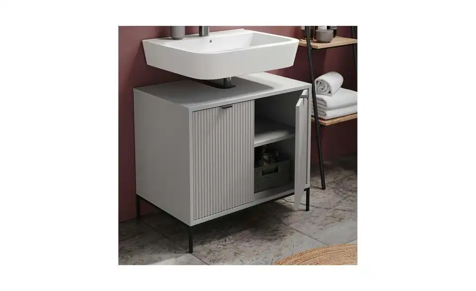 Waschbeckenunterschrank, Detailansicht