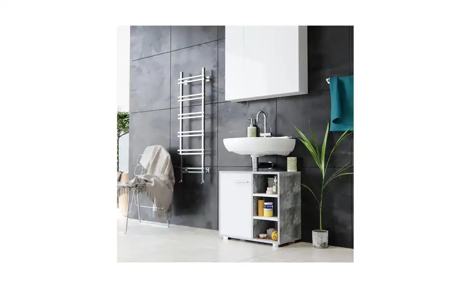 Waschbeckenunterschrank, in Wohnsituation