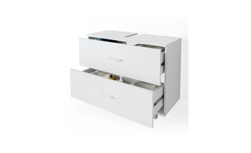 Waschbeckenunterschrank, Detailansicht