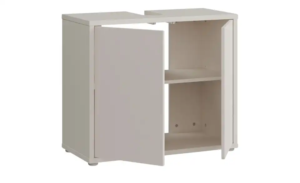 Waschbeckenunterschrank Bolognano, geöffnet