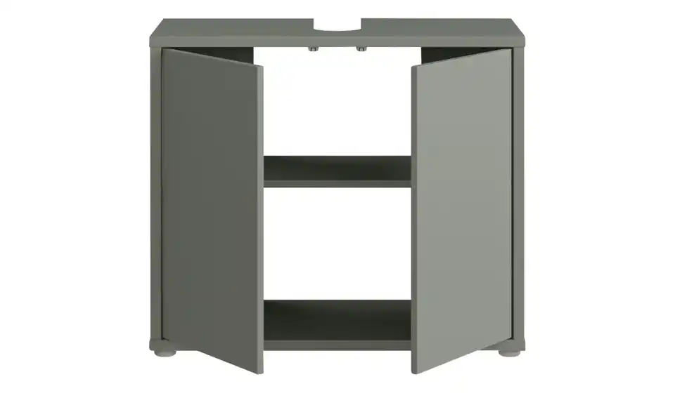 Waschbeckenunterschrank Bolognano, geöffnet