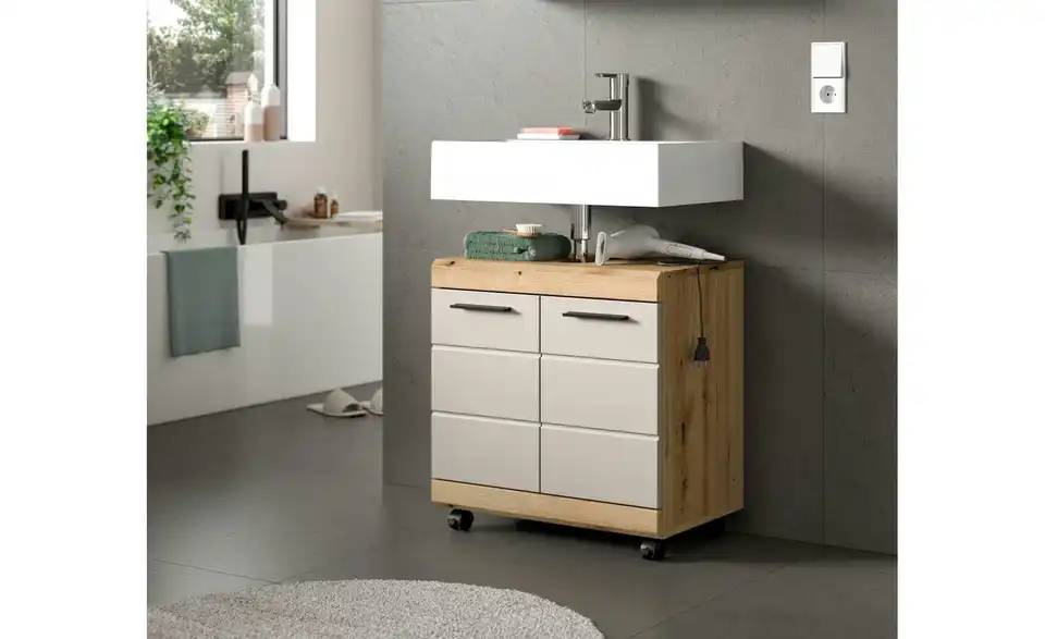 Waschbeckenunterschrank, in Wohnsituation