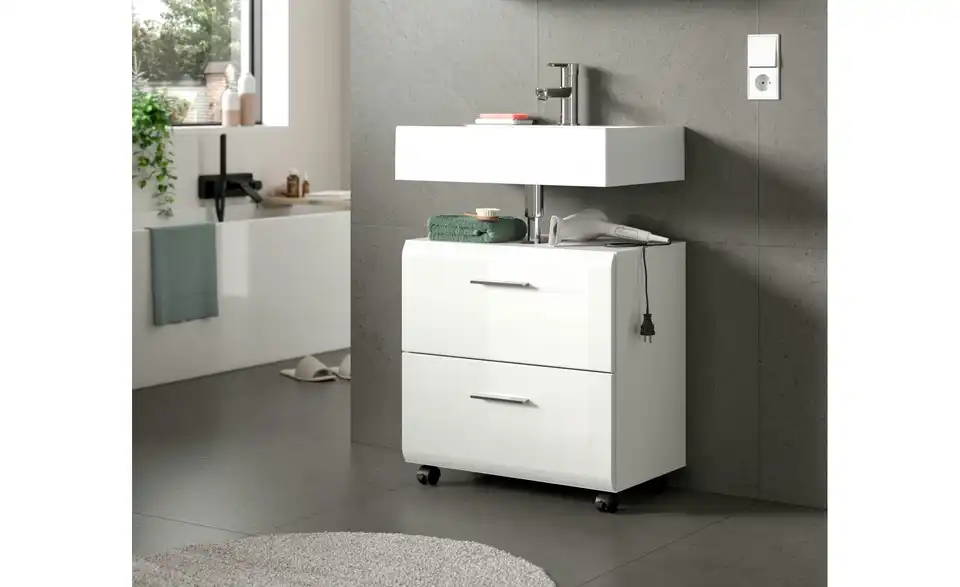 Waschbeckenunterschrank, in Wohnsituation