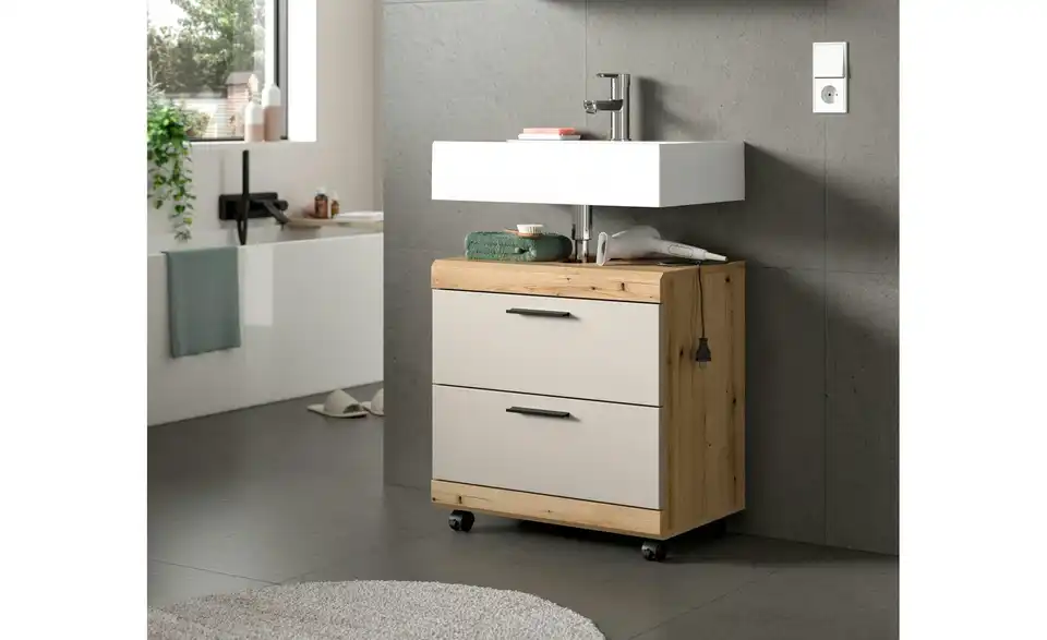 Waschbeckenunterschrank, in Wohnsituation