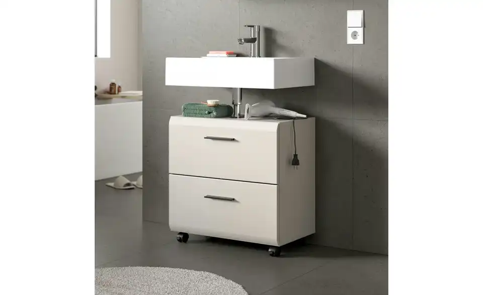 Waschbeckenunterschrank, in Wohnsituation