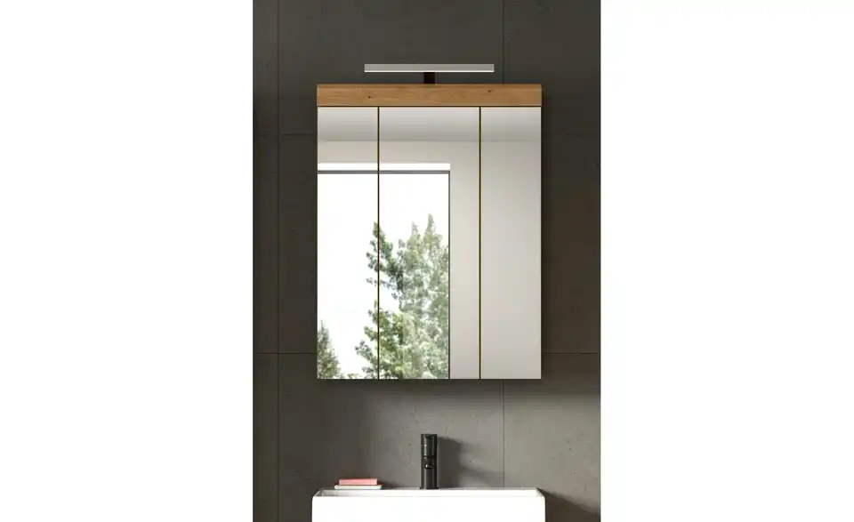 Spiegelschrank, in Wohnsituation