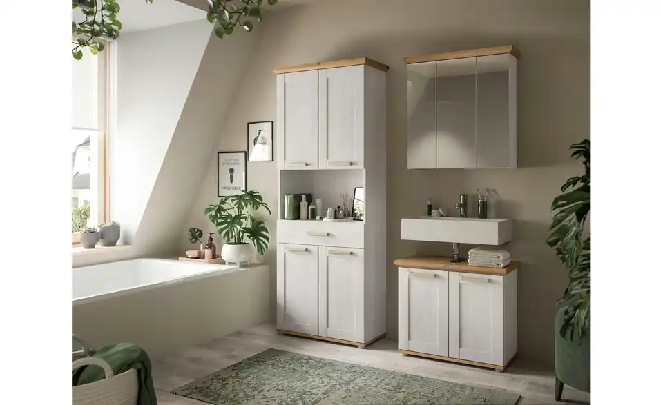 Waschbeckenunterschrank, in Wohnsituation