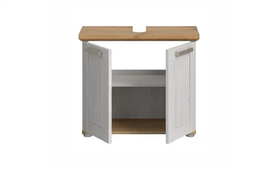 Waschbeckenunterschrank, geöffnet