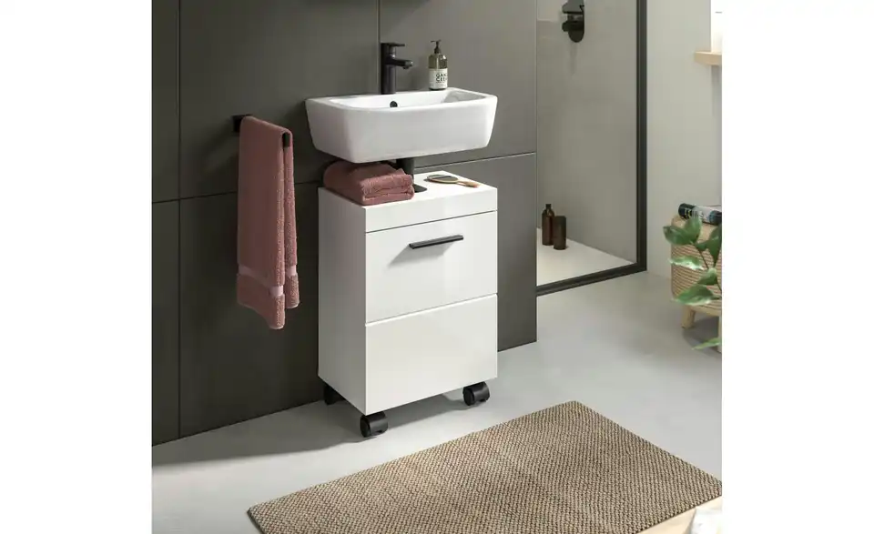 Waschbeckenunterschrank, in Wohnsituation