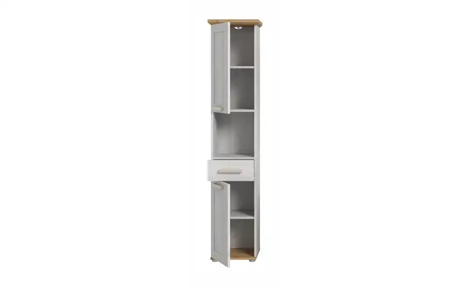 Hochschrank, geöffnet