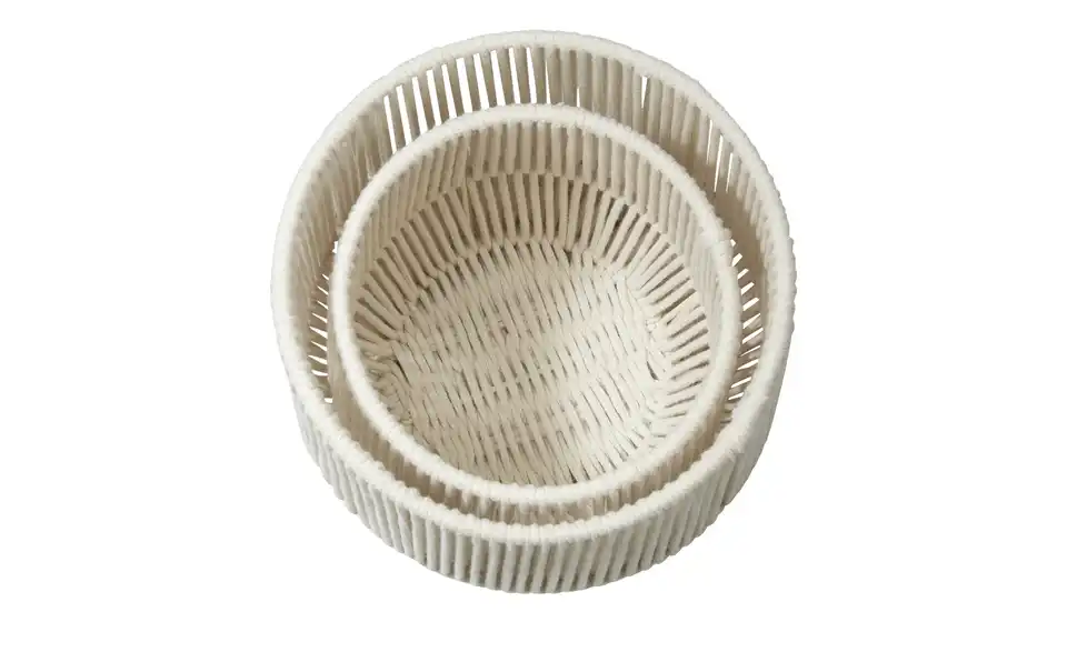 Aufbewahrungskorb, 2er Set, Profilansicht