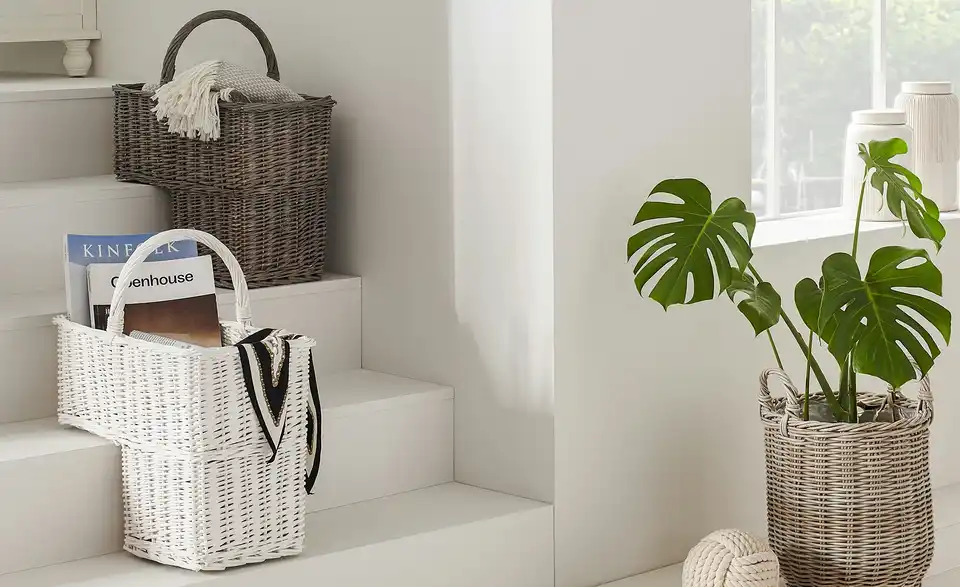 HOME STORY Treppenkorb, in Wohnsituation