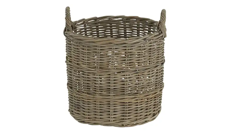 HOME STORY Rattankorb, 3er Set, Frontansicht