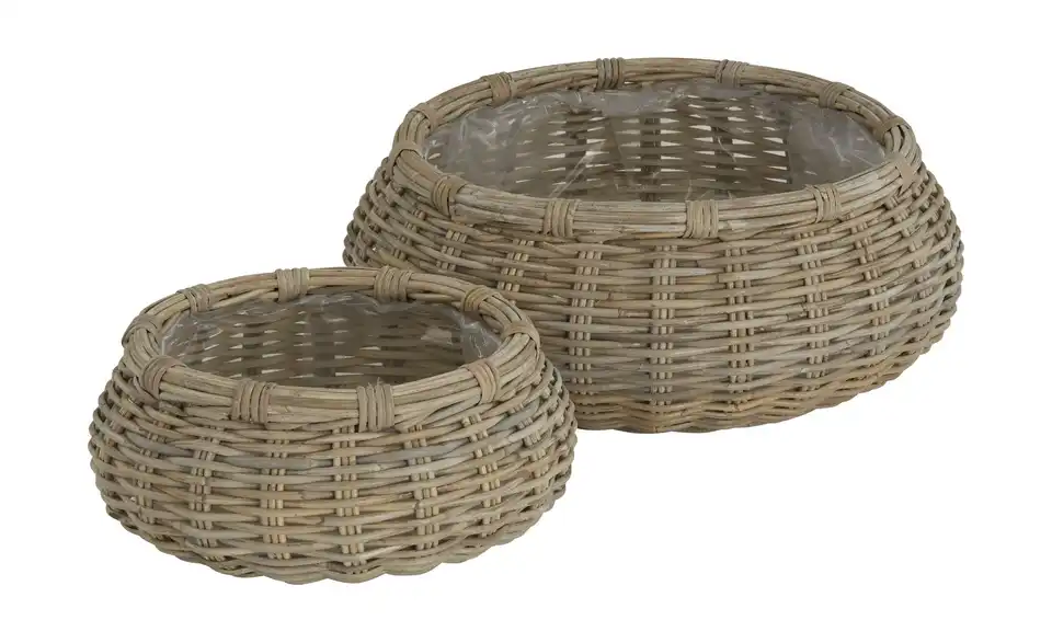 HOME STORY Rattankorb, 2er Set, in Wohnsituation