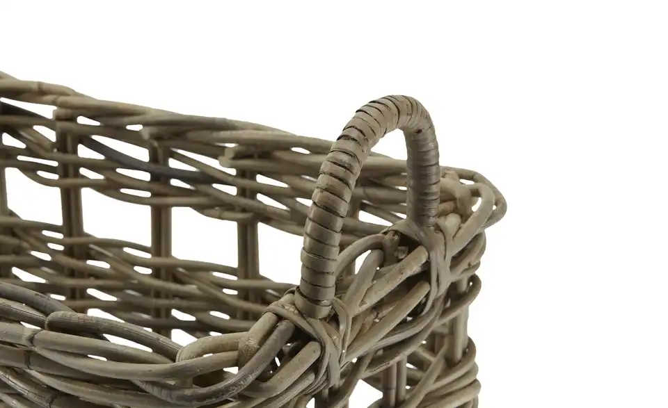 HOME STORY Rattankorb, 2er Set, Detailansicht