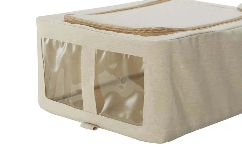 Aufbewahrungsbox mit Fenster, Detailansicht