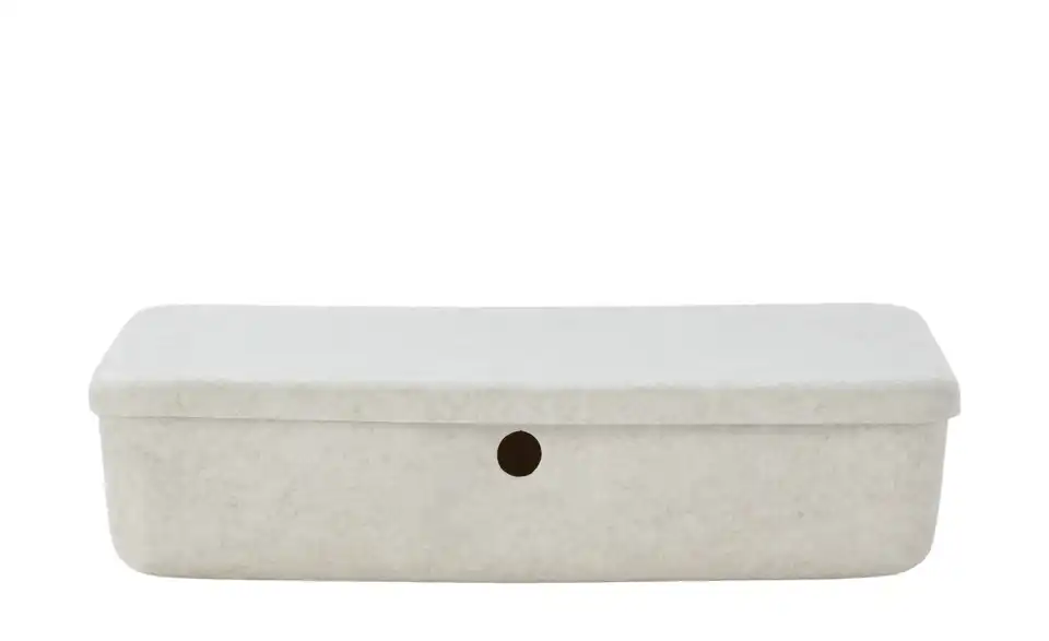 Aufbewahrungsbox mit Deckel, Frontansicht