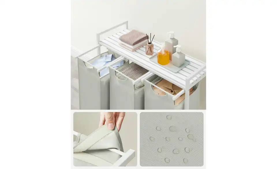 Wäschekorb, Detailansicht