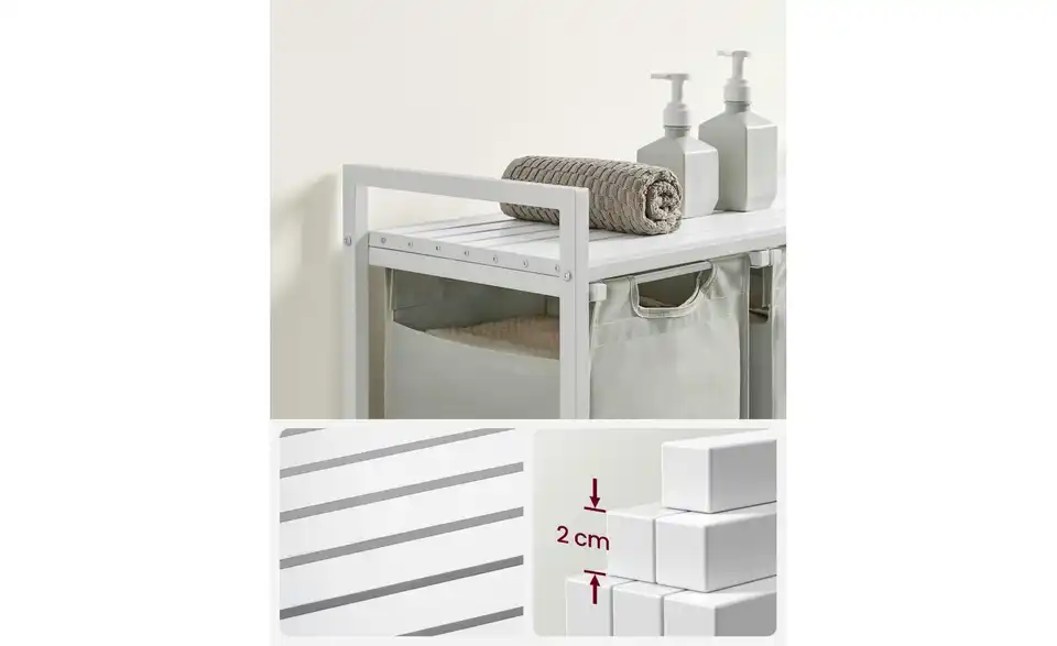 Wäschekorb, Detailansicht