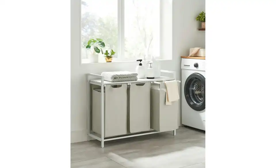 Wäschekorb, in Wohnsituation