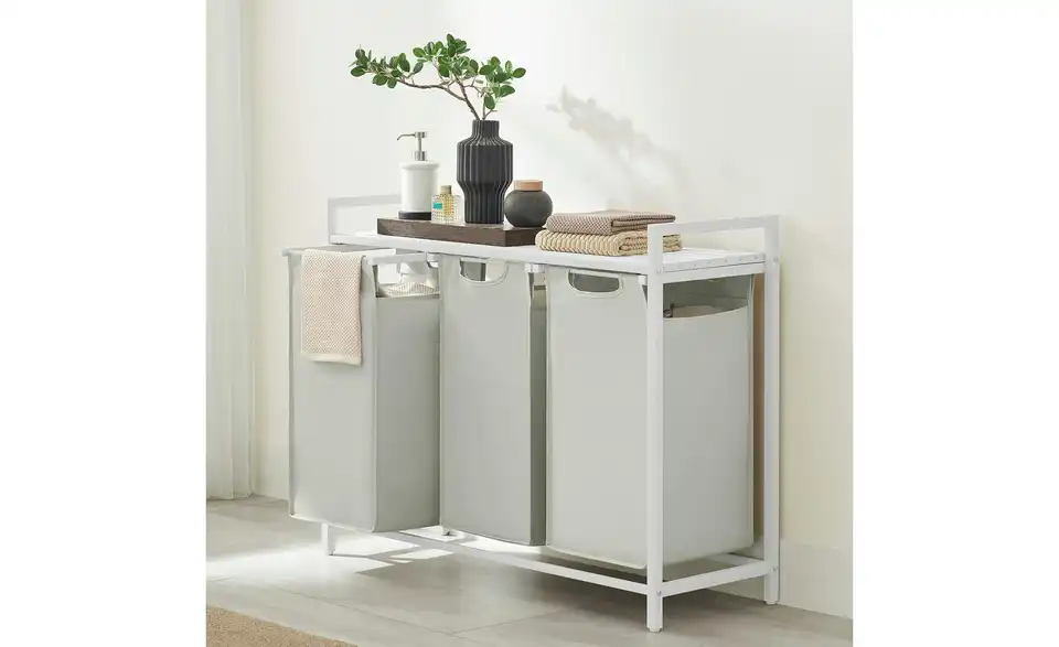 Wäschekorb, in Wohnsituation