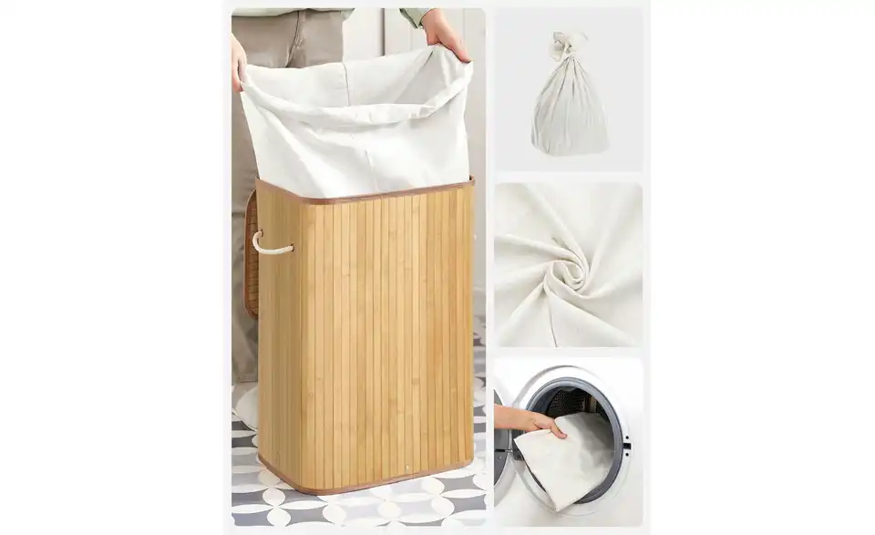 Wäschekorb, Detailansicht