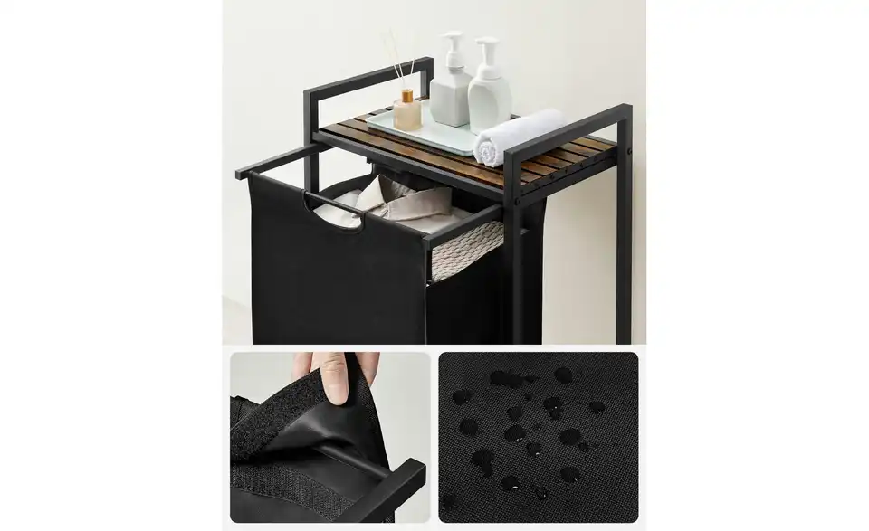 Wäschekorb, Detailansicht