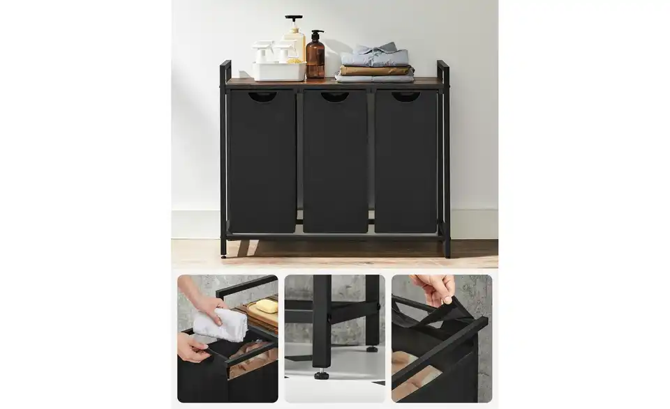 Wäschekorb, Detailansicht