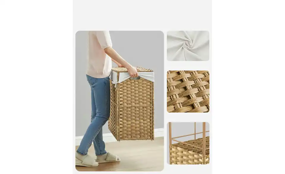 Wäschekorb, Detailansicht