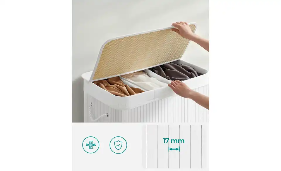 Wäschekorb, Detailansicht