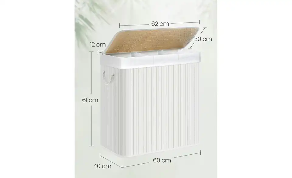 Wäschekorb, Bemaßung