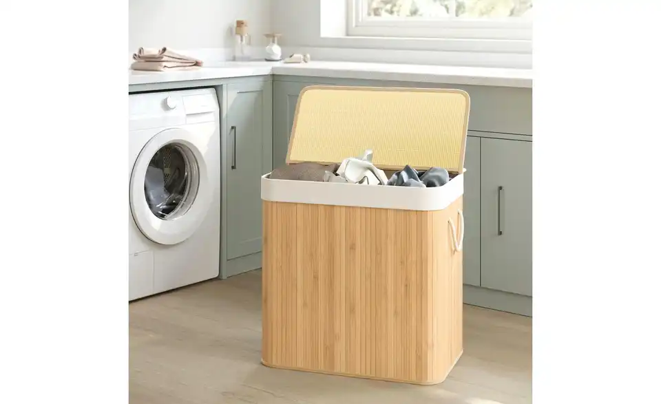 Wäschekorb, in Wohnsituation