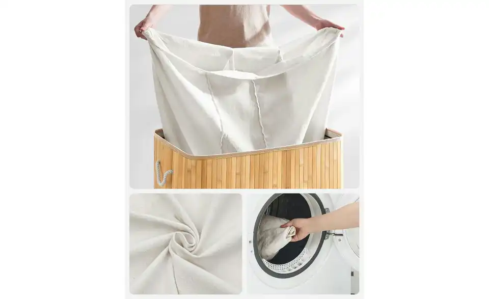 Wäschekorb, Detailansicht