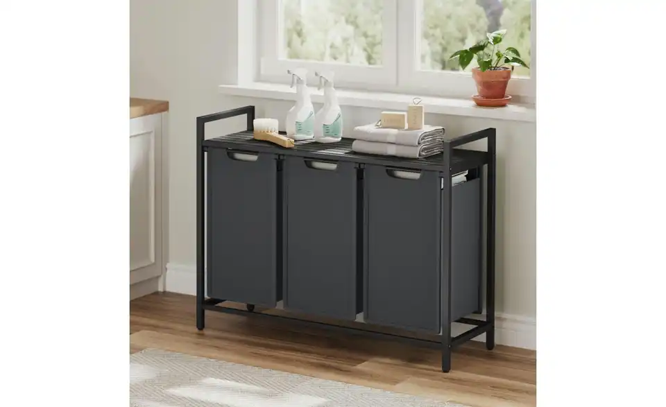 Wäschekorb, in Wohnsituation