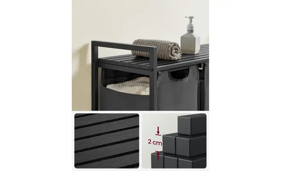 Wäschekorb, Detailansicht