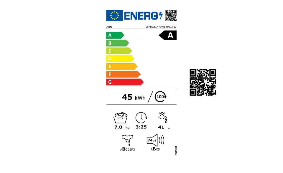 AEG Waschvollautomat L6FBG51470, Einkauf-Vorgabe