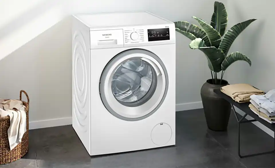 SIEMENS Waschvollautomat WM14N127, in Wohnsituation