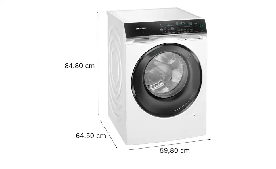 SIEMENS Waschtrockner WN54C2A40, Bemaßung