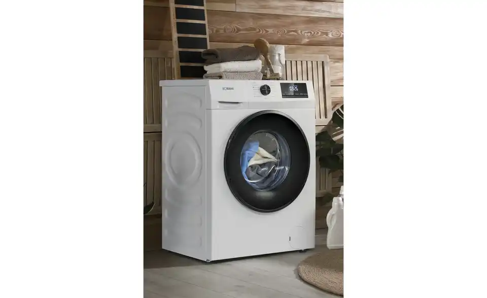 Bomann Waschvollautomat WA 7175 weiss, in Wohnsituation