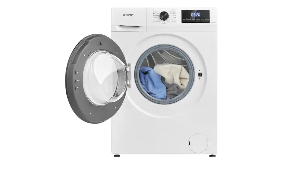 Bomann Waschvollautomat WA 7175 weiss, geöffnet