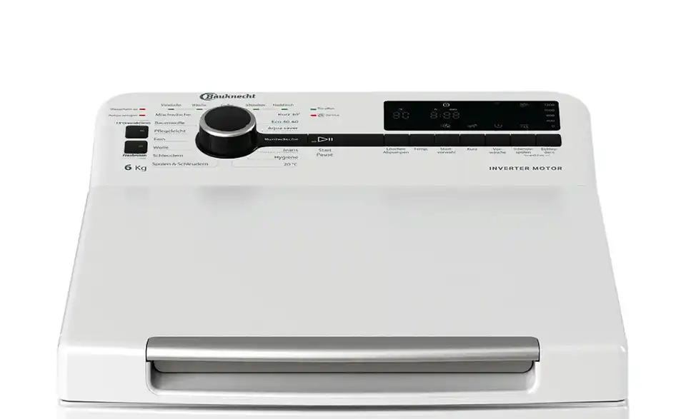 Bauknecht Toplader WMT ProEco 62V A, Funktionsansicht