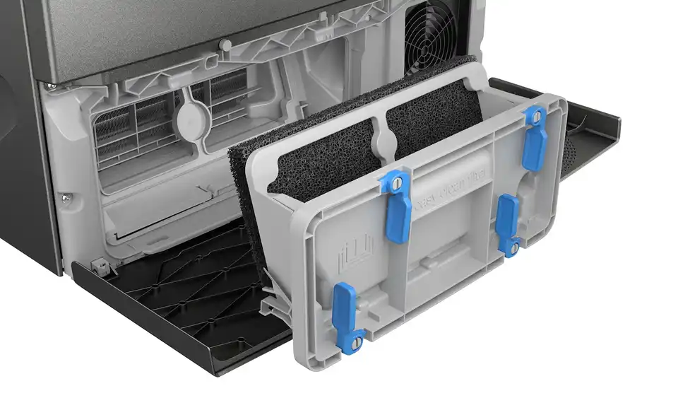 BOSCH Wärmepumpentrockner WQG243DR10, Funktionsansicht