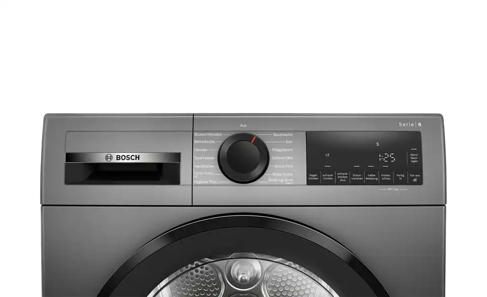 BOSCH Wärmepumpentrockner WQG243DR10, Detailansicht