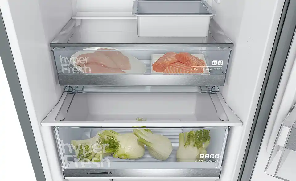 SIEMENS Kühl-Gefrier-Kombination KG39E8XBA, Detailansicht