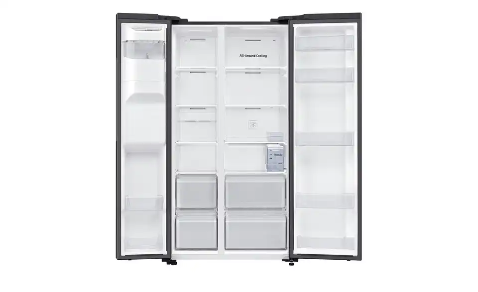 Samsung Side by Side RS64DG5303B1EF, geöffnet