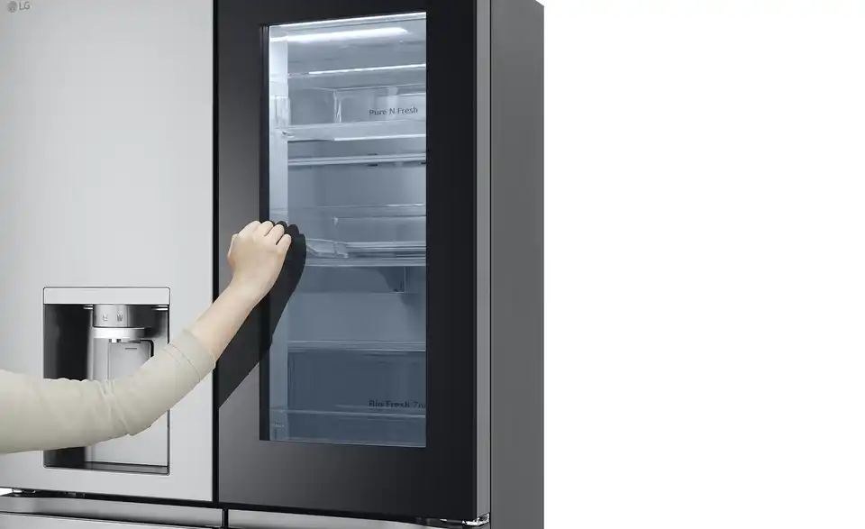 LG Electronics Cross Door Kühl-Gefrier-Kombination GMG861MBAE, Funktionsansicht