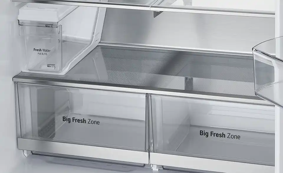 LG Electronics Cross Door Kühl-Gefrier-Kombination GMG861MBAE, Detailansicht